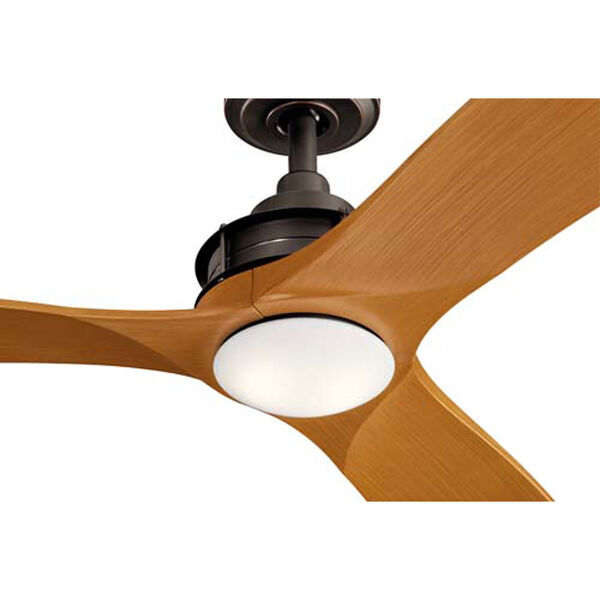Ried Olde Bronze LED 6-Inch Ceiling Fan Light Kit, image 2