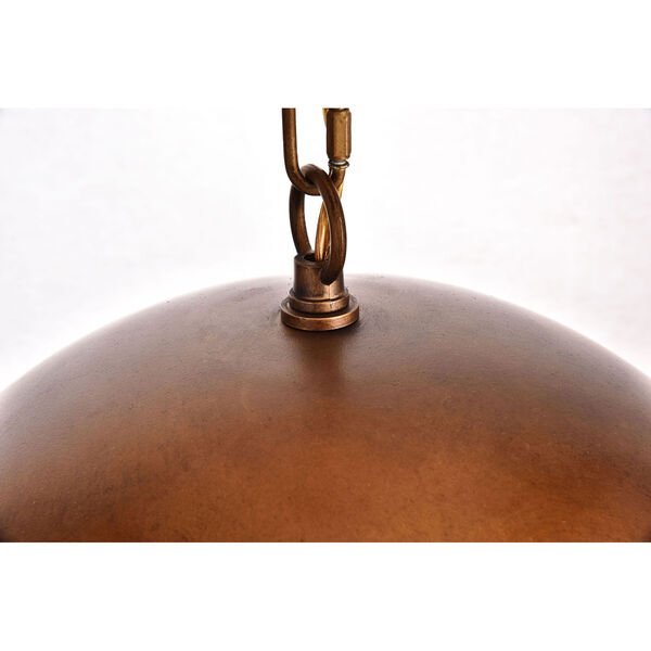 Merce Manual Brass 15-Inch One-Light Pendant, image 5