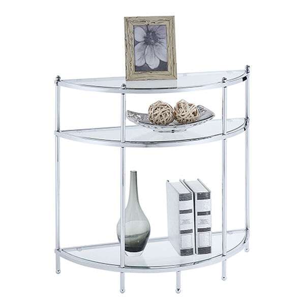 Royal Crest Chrome Entryway Table, image 2
