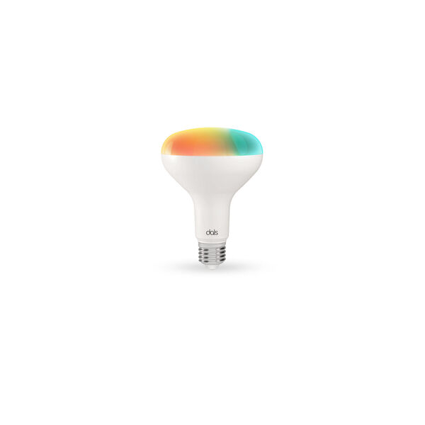 White Smart BR30 RGB LED Light Bulb, image 1