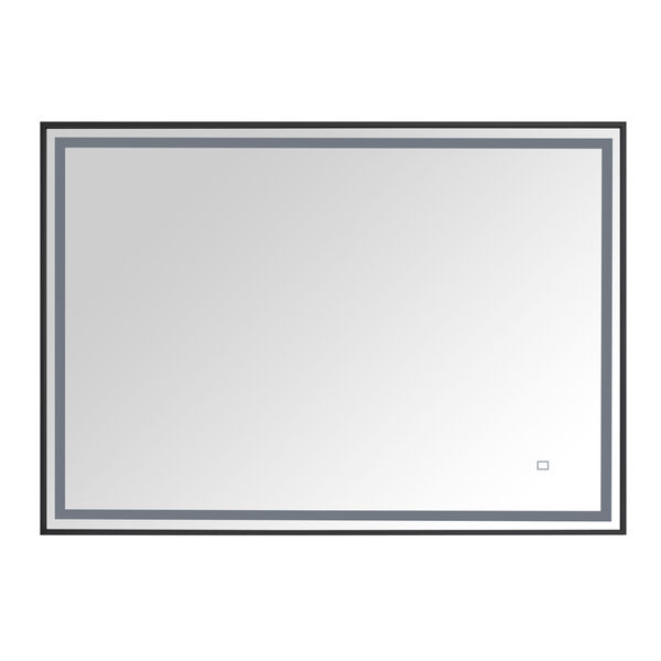 Matte Black 39-Inch LED Mirror, image 2
