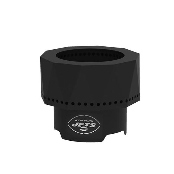 NFL New York Jets Ridge Portable Steel Smokeless Fire Pit with Carrying Bag, image 1