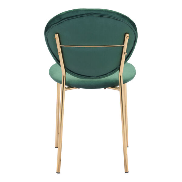 Clyde Green and Gold Dining Chair, Set of Two, image 5