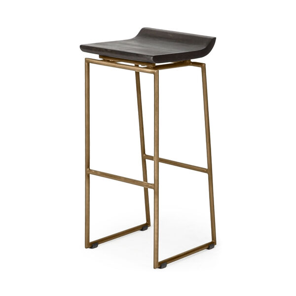 Givens Brown Bar Height Stool, image 1