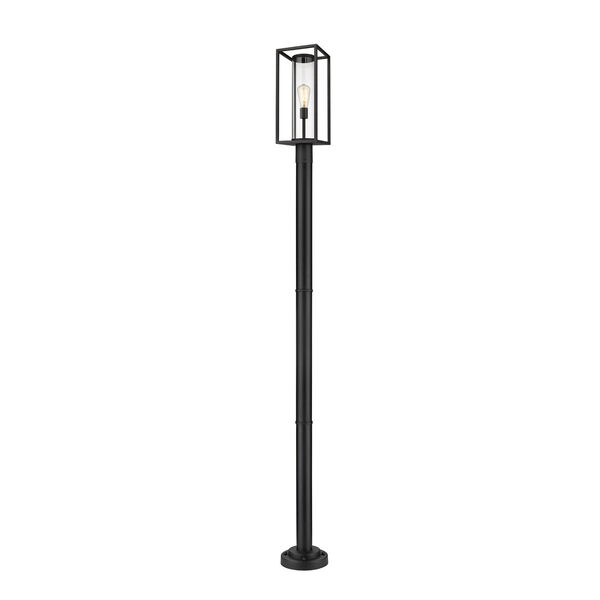 Dunbroch Black 102-Inch One-Light Outdoor Post Mount, image 1