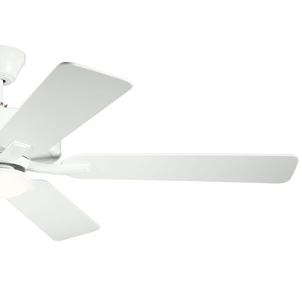 Basics Pro Designer White 52-Inch LED Ceiling Fan, image 3