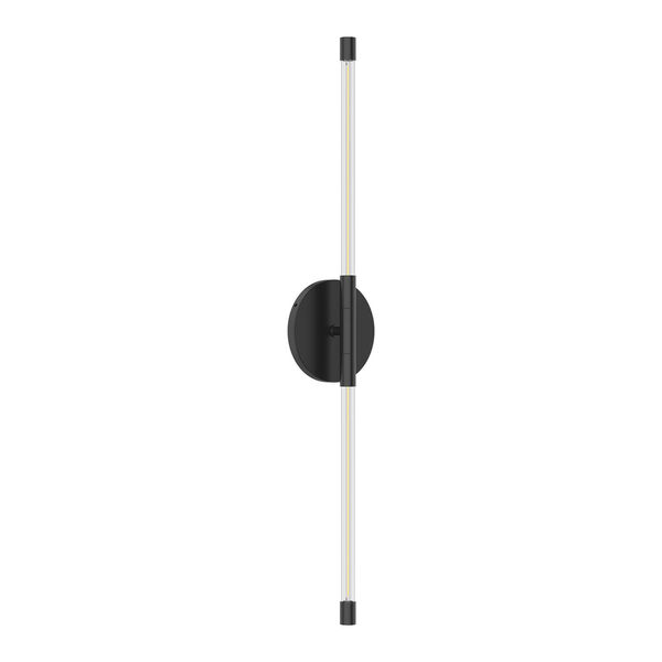 Motif Black 26-Inch LED Wall Sconce, image 1