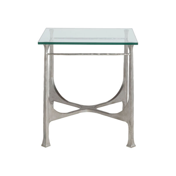 Metal Designs Gray Bruno Square End Table, image 2