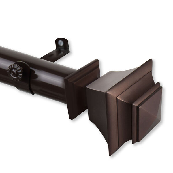 Bach Cocoa 48-84 Inches Curtain Rod, image 1
