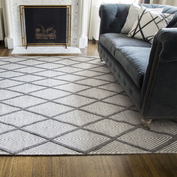 Langdon Charcoal Rectangular: 3 Ft. 9 In. x 5 Ft. 9 In. Rug, image 2