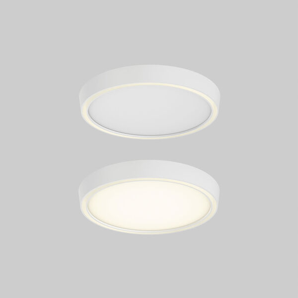 White LED 1200 Lumen Flush Mount, image 1