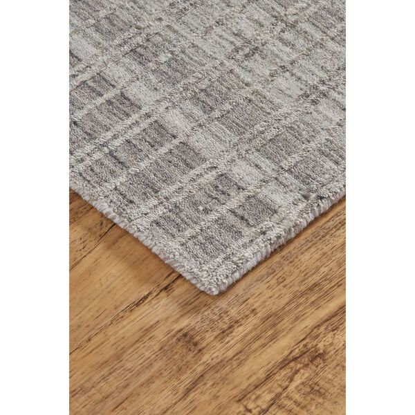 Odell Gray Silver Ivory Rectangular 3 Ft. 6 In. x 5 Ft. 6 In. Area Rug, image 2