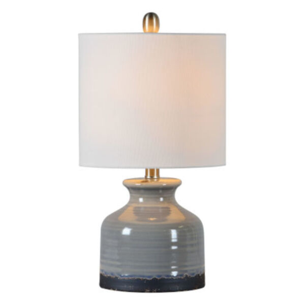 Hazel Rustic Gray One-Light Table Lamp Set of Two, image 1
