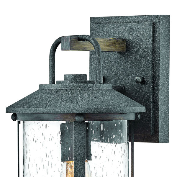 Lakehouse Aged Zinc LED One-Light 7-Inch Outdoor Wall Mount, image 2