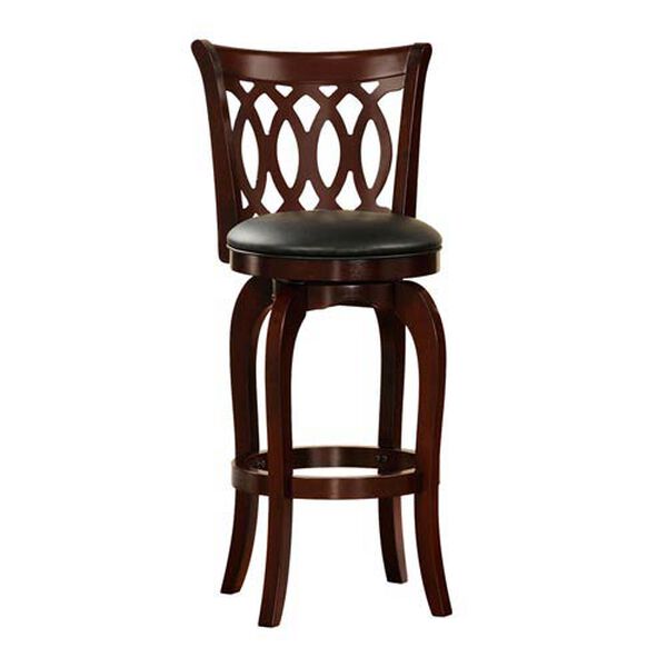29-Inch Cherry Swivel Chair, image 1