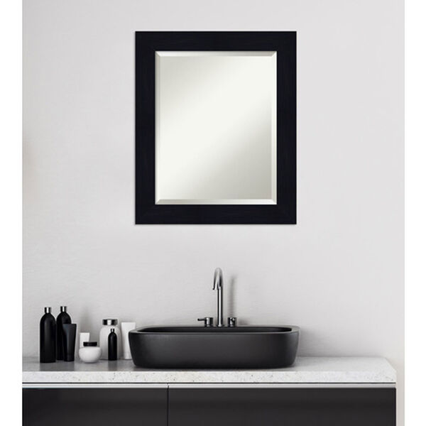 Shiplap Blue 20-Inch Bathroom Wall Mirror, image 5