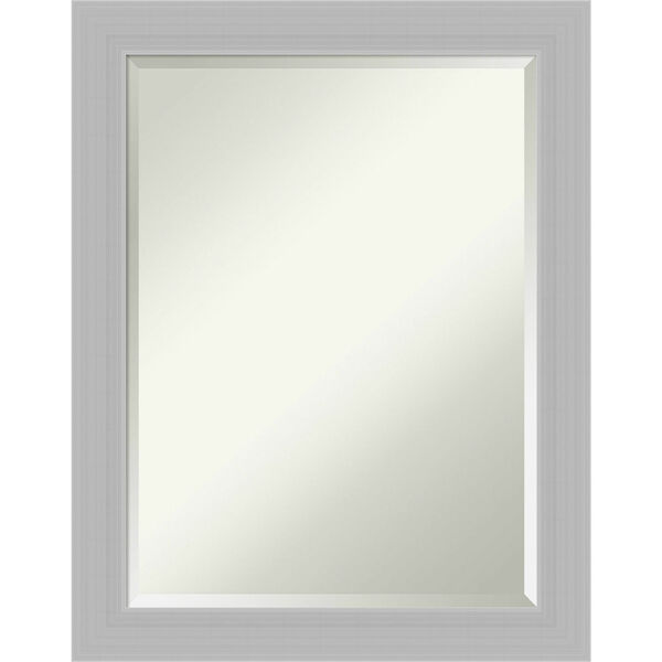 Silver 22W X 28H-Inch Decorative Wall Mirror, image 1