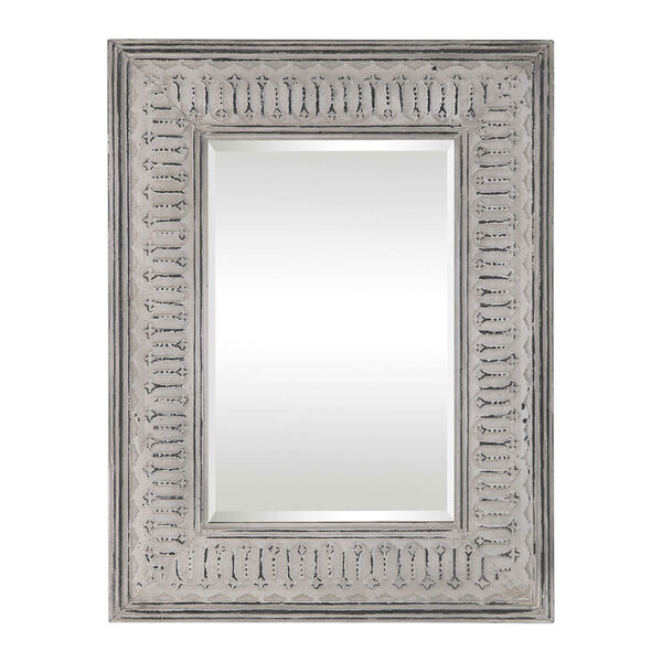 Argenton Aged Gray Rectangle Mirror, image 2