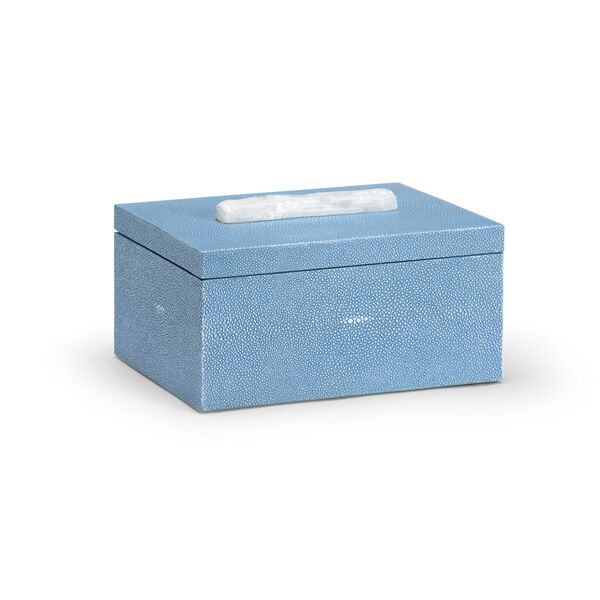 Durham Blue 12-Inch Decorative Box, image 1