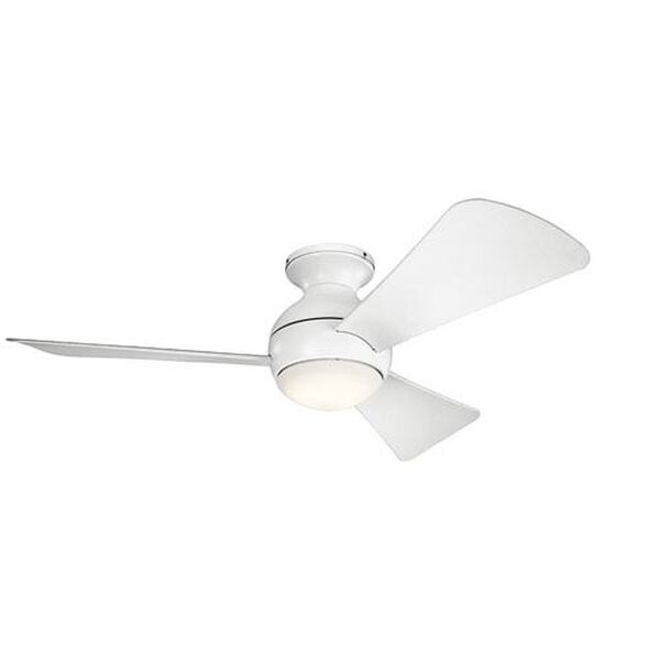 Richmond Matte White 44-Inch LED Ceiling Fan, image 1