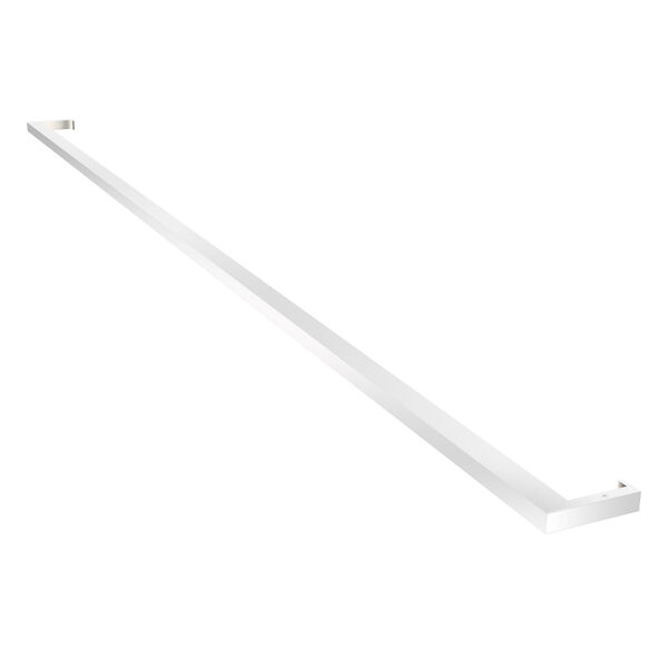 Thin-Line Bright Satin Aluminum LED 72-Inch Wall Bar, image 1