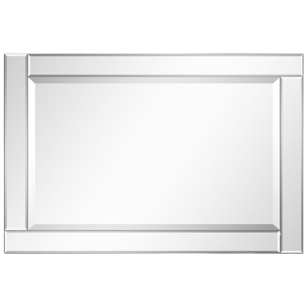Moderno Clear 36 x 24-Inch Rectangle Wall Mirror, image 3