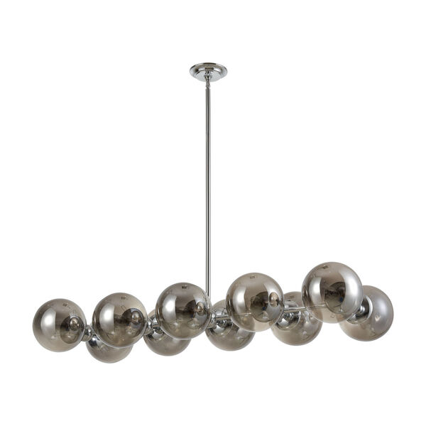 Affinity Chrome and Silver 10-Light Chandelier, image 2