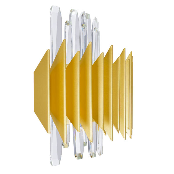 Cityscape Satin Gold Seven-Light Wall Sconce, image 5