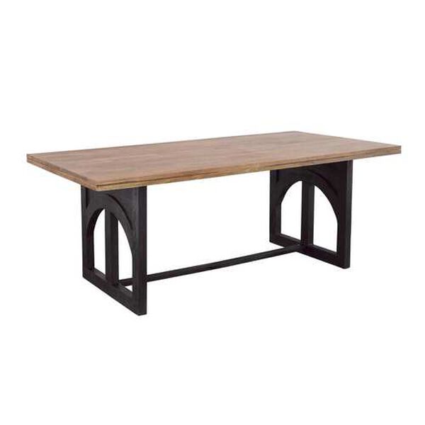 Gateway II Natural Black Cassius Dining Table, image 1
