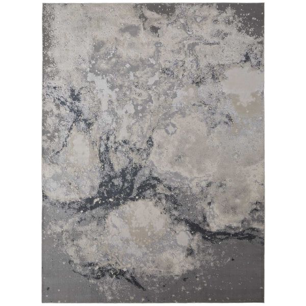 Astra Gray Ivory Rectangular 3 Ft. 11 In. x 6 Ft. Area Rug, image 1