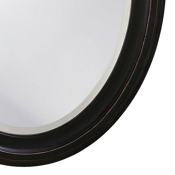 George Oil Rubbed Bronze Oval Mirror, image 3