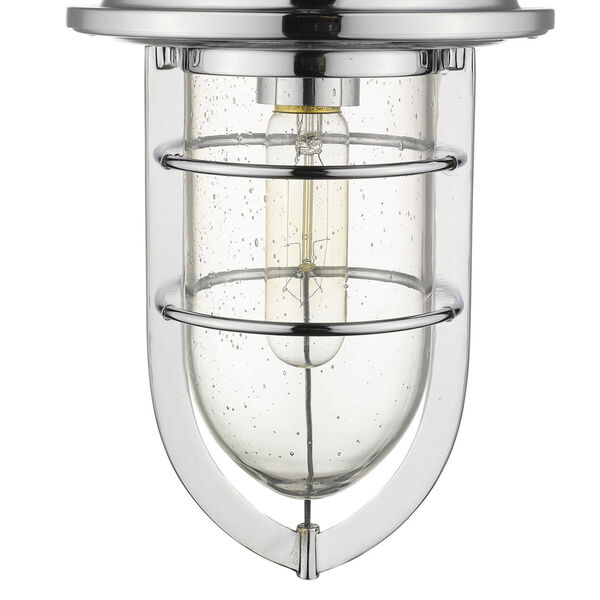 Dylan Chrome One-Light Outdoor Convertible Mini-Pendant, image 5