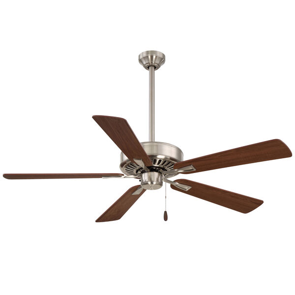 Contractor Plus Brushed Nickel 52-Inch Ceiling Fan, image 1