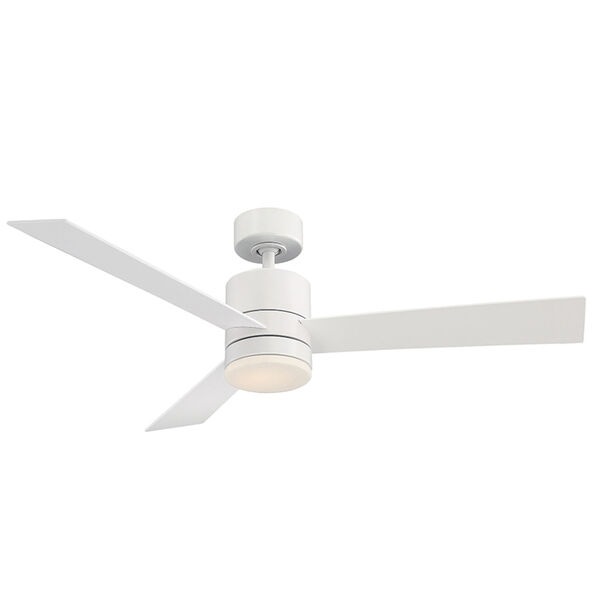 San Francisco Matte White 52-Inch LED Smart Indoor Outdoor Ceiling Fan, image 3