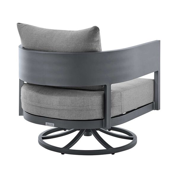 Argiope Dark Grey Outdoor Swivel Chair, image 5