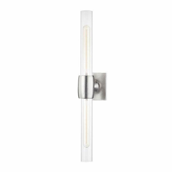 Hogan Burnished Nickel Two-Light Wall Sconce, image 3