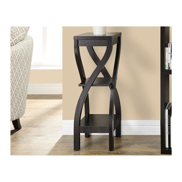 Cappuccino 32-Inch Plant Stand, image 1
