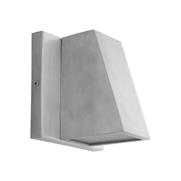 Titan Brushed Aluminum LED Outdoor Wall Sconce, image 1