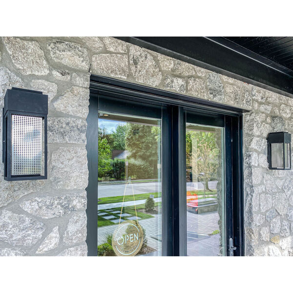 Townhouse Galaxy Black LED One-Light Five-Inch Outdoor Wall Mount, image 10