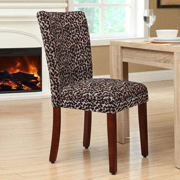 Parsons Chair, Cheetah, Set of Two, image 2