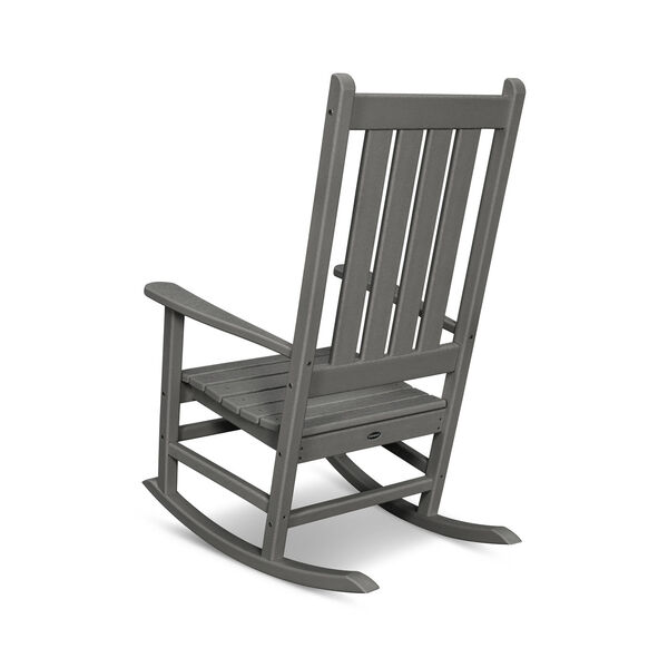 Vineyard Slate Grey Porch Rocking Chair, image 3