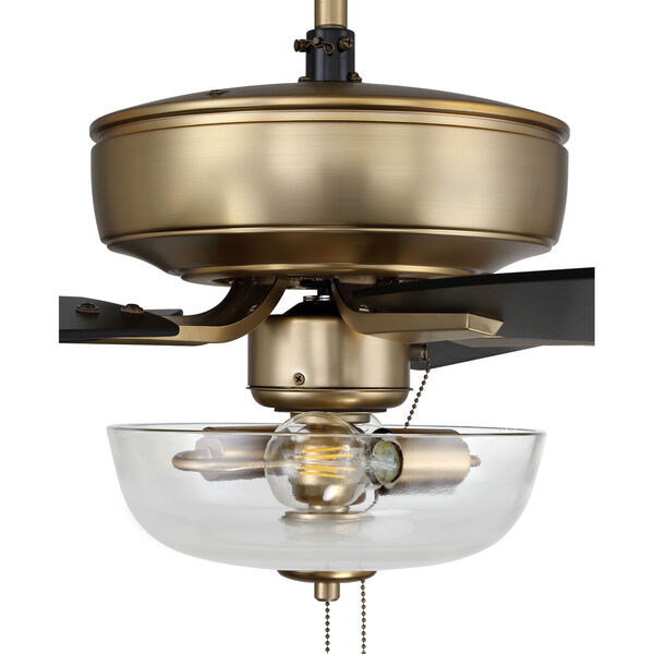 Pro Plus Satin Brass 52-Inch Two-Light Ceiling Fan, image 6
