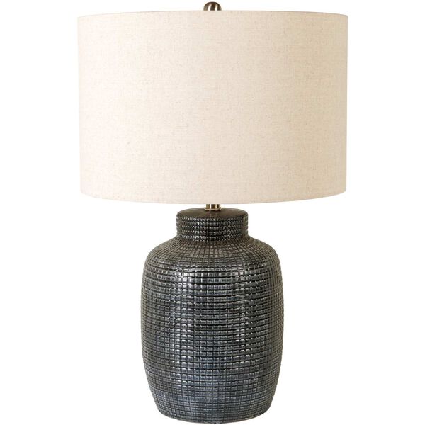 Brie Slate Gray One-Light Table Lamp, image 1