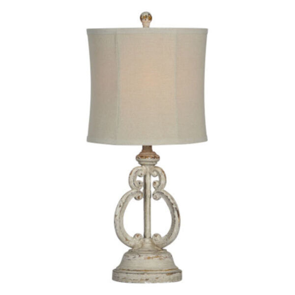 Charlotte Antique Gray One-Light Table Lamp Set of Two, image 1