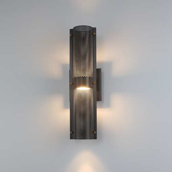 Westcliffe Black Two-Light LED Wall Sconce, image 5