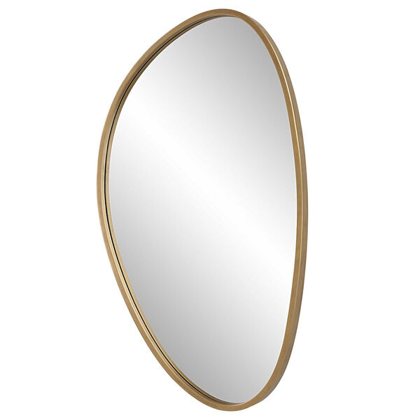 Boomerang Gold Wall Mirror, image 4