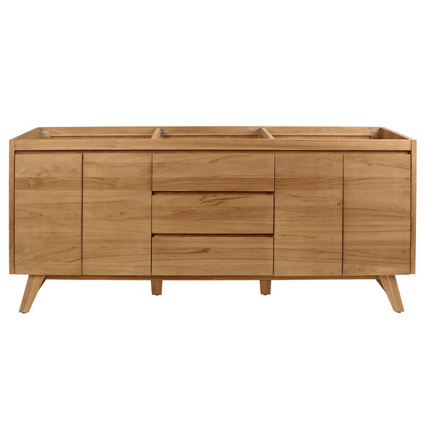 Coventry 72 inch Vanity Only in Natural Teak, image 1