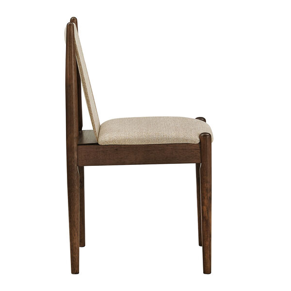 Luka Walnut and Cocoa Dining Chair, Set of Two, image 4