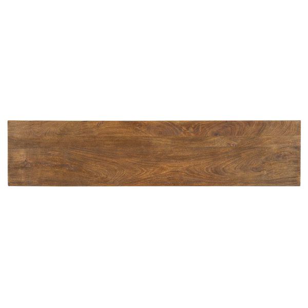 Commerce and Market Natural Medium Wood Linear Perspective Credenza, image 5