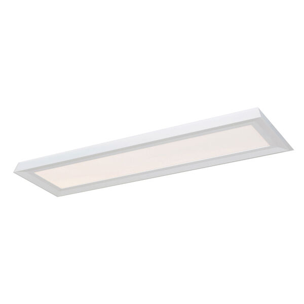 Zurich White LED Energy Star Linear Troffer, image 1